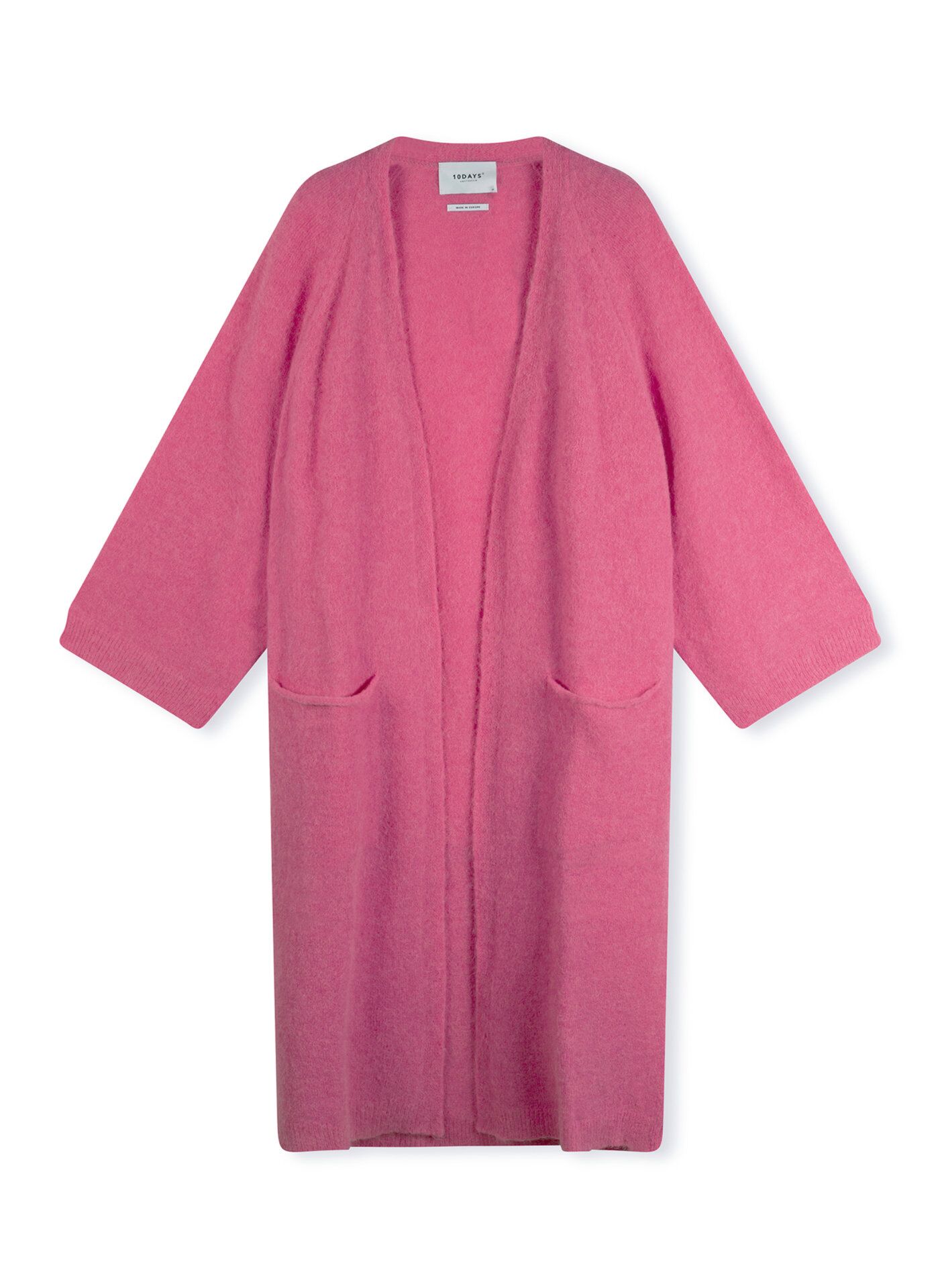 20 652 2204 10days Soft Knit Cardigan Soft Berry Pink (4)