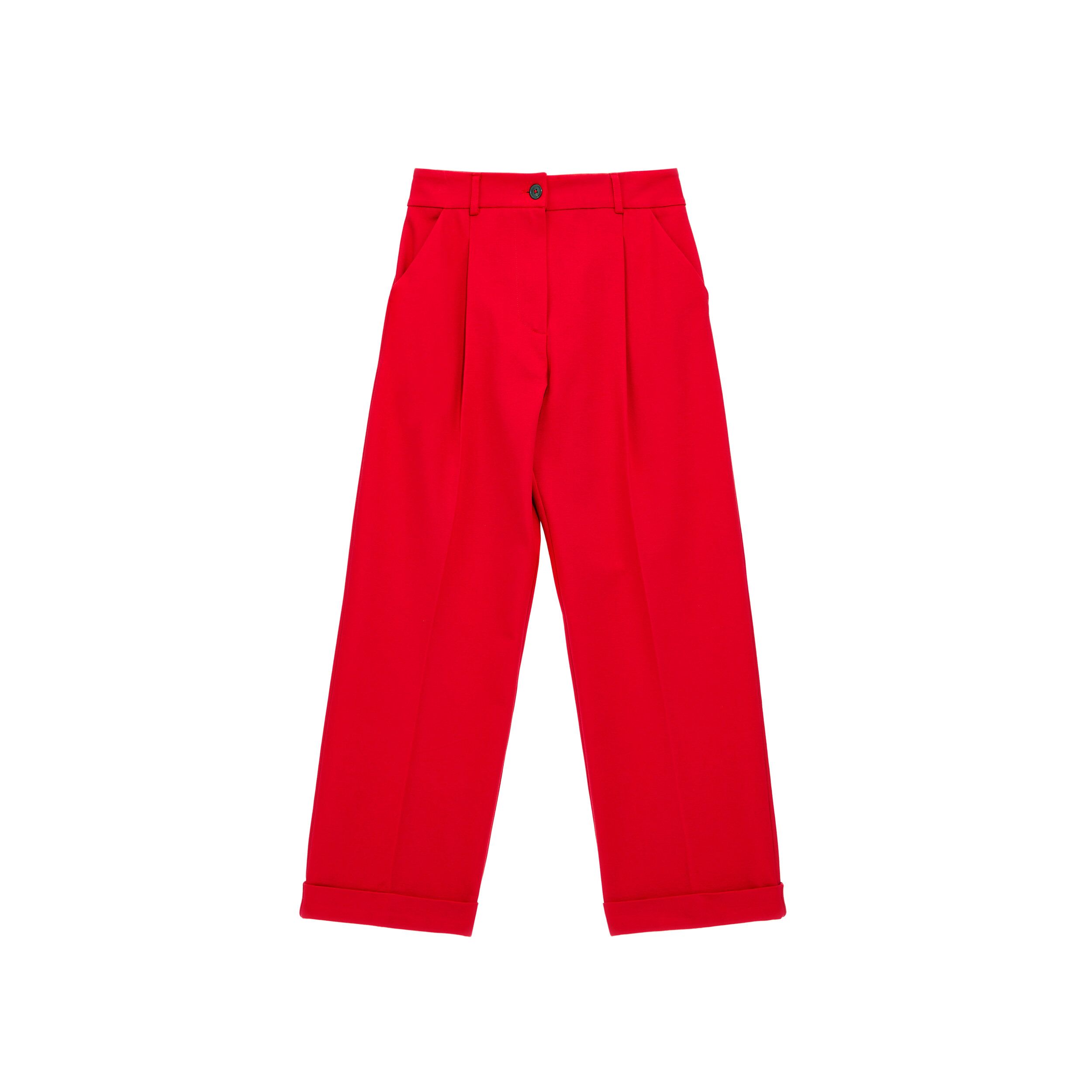 Tr3148 Shirtaporter Rot Red Pants Hose Trousers (2)
