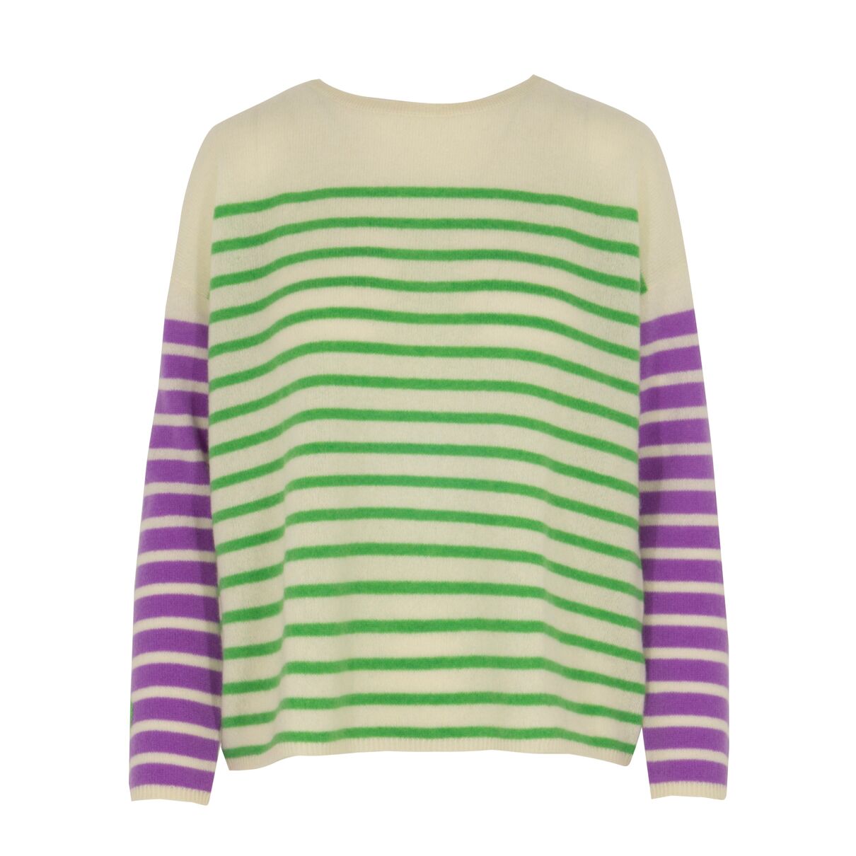714006 Another Brand Gestreift Sweater Kaschmir Pullover (2)