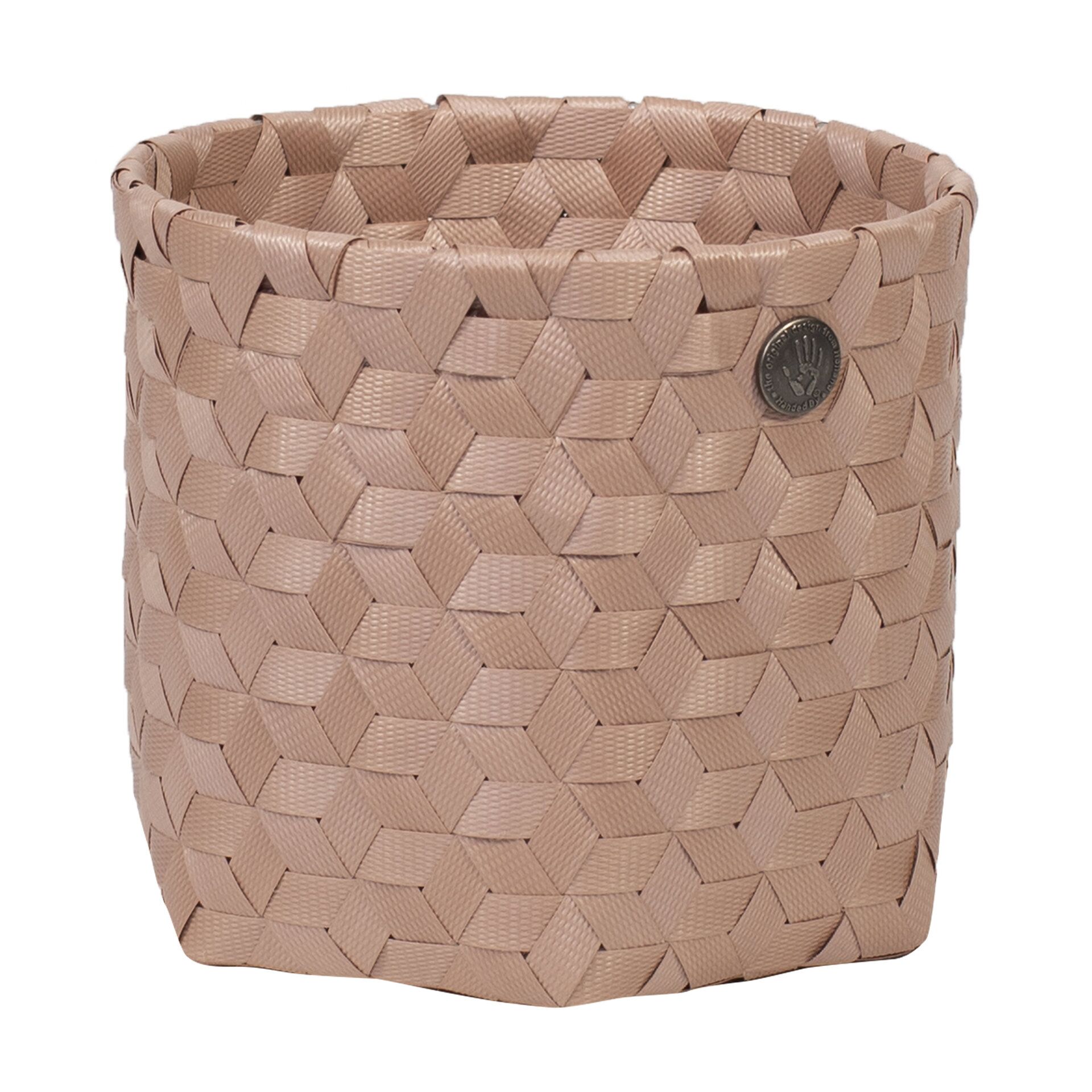 Bd0016601 Handed By Rosa Copper Blush Xs Korb Basket Round Open