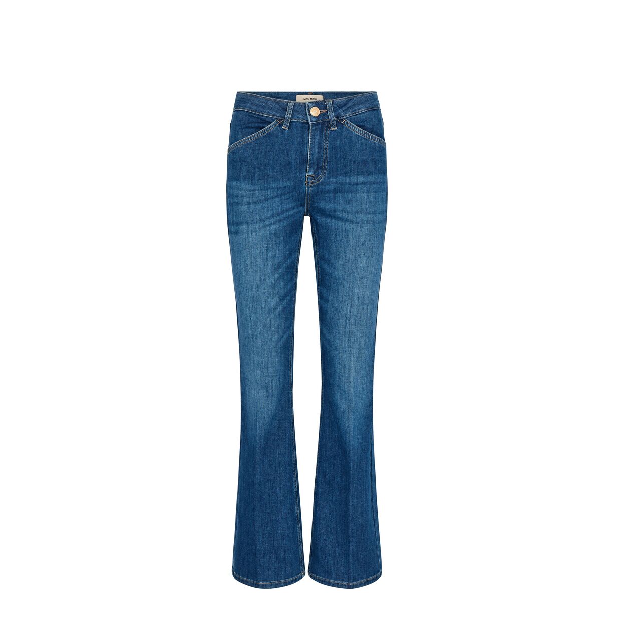 Mos Mosh Alli Ease Flare Jeans Blue (2)