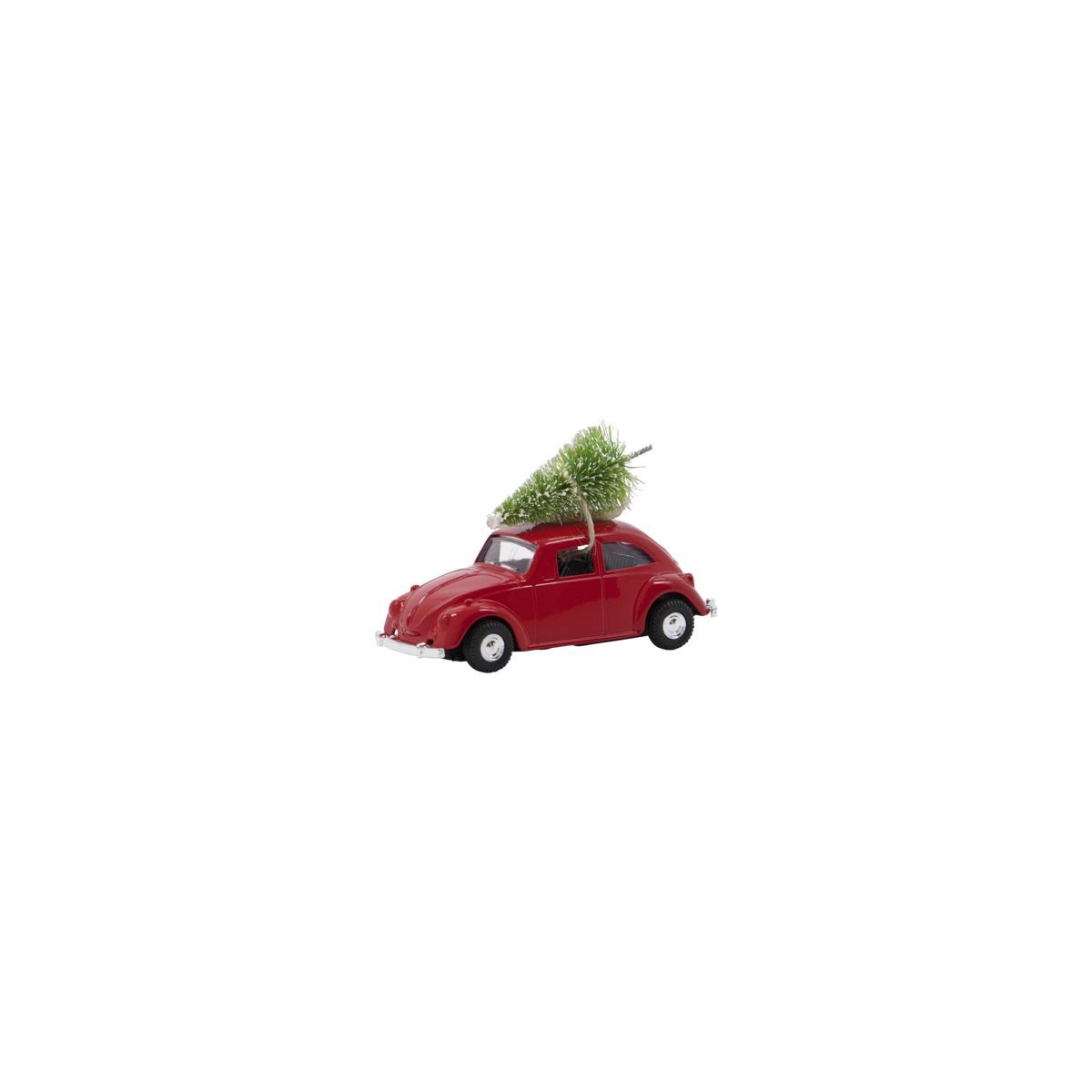 208251304 House Doctor Christmas Xmas Weihnachten Car Auto Deko Decoration Dekoration Mini Red Rot (2)