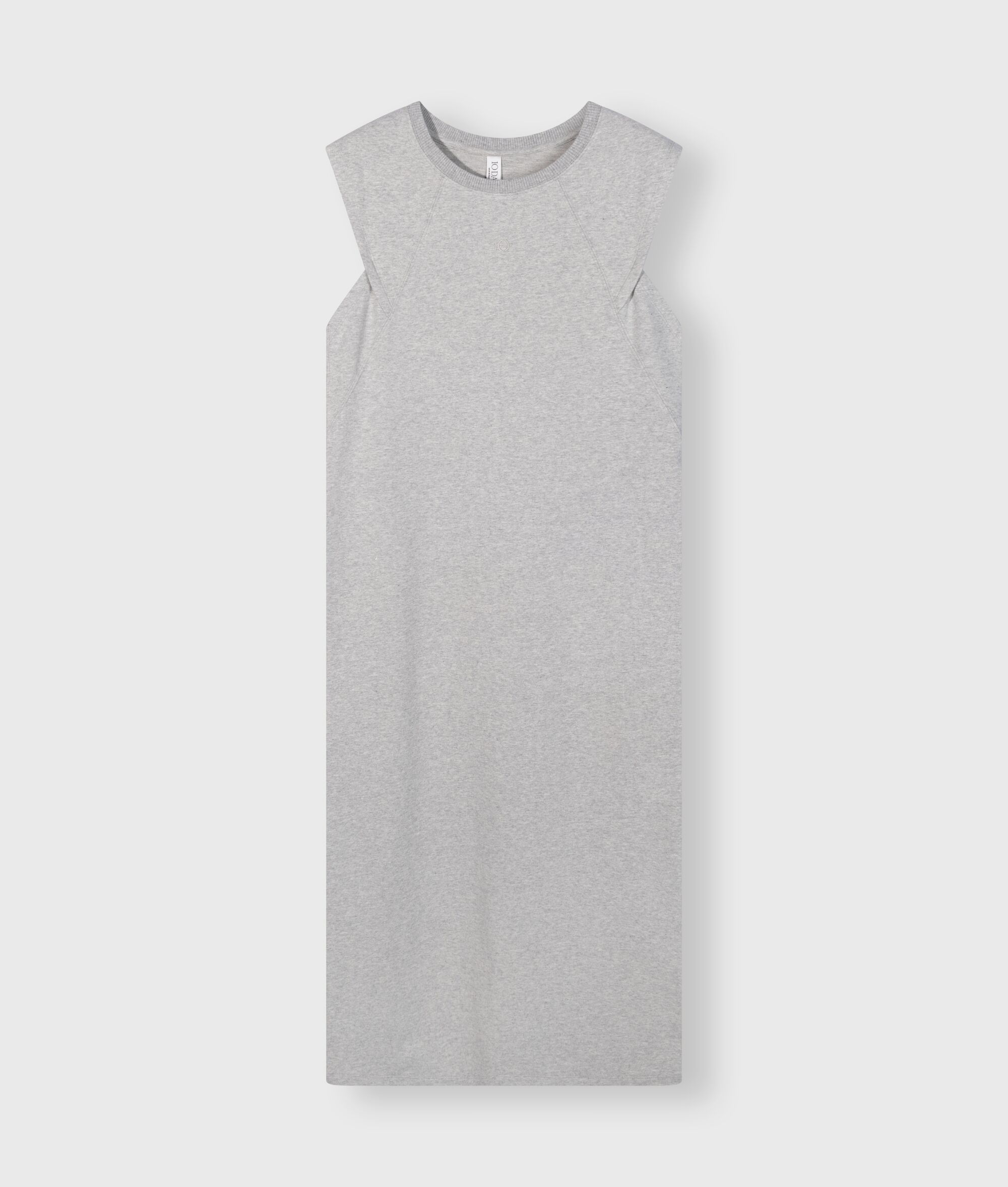 20 300 4203 4001 10days Amsterdam Kleid Easy Sleeve Dress Light Grey Melee (2)