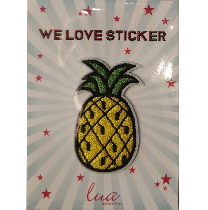 Lua Accessoires Accesories Patches Verschiedene Muster Designs Klebeschicht Patch Ananas