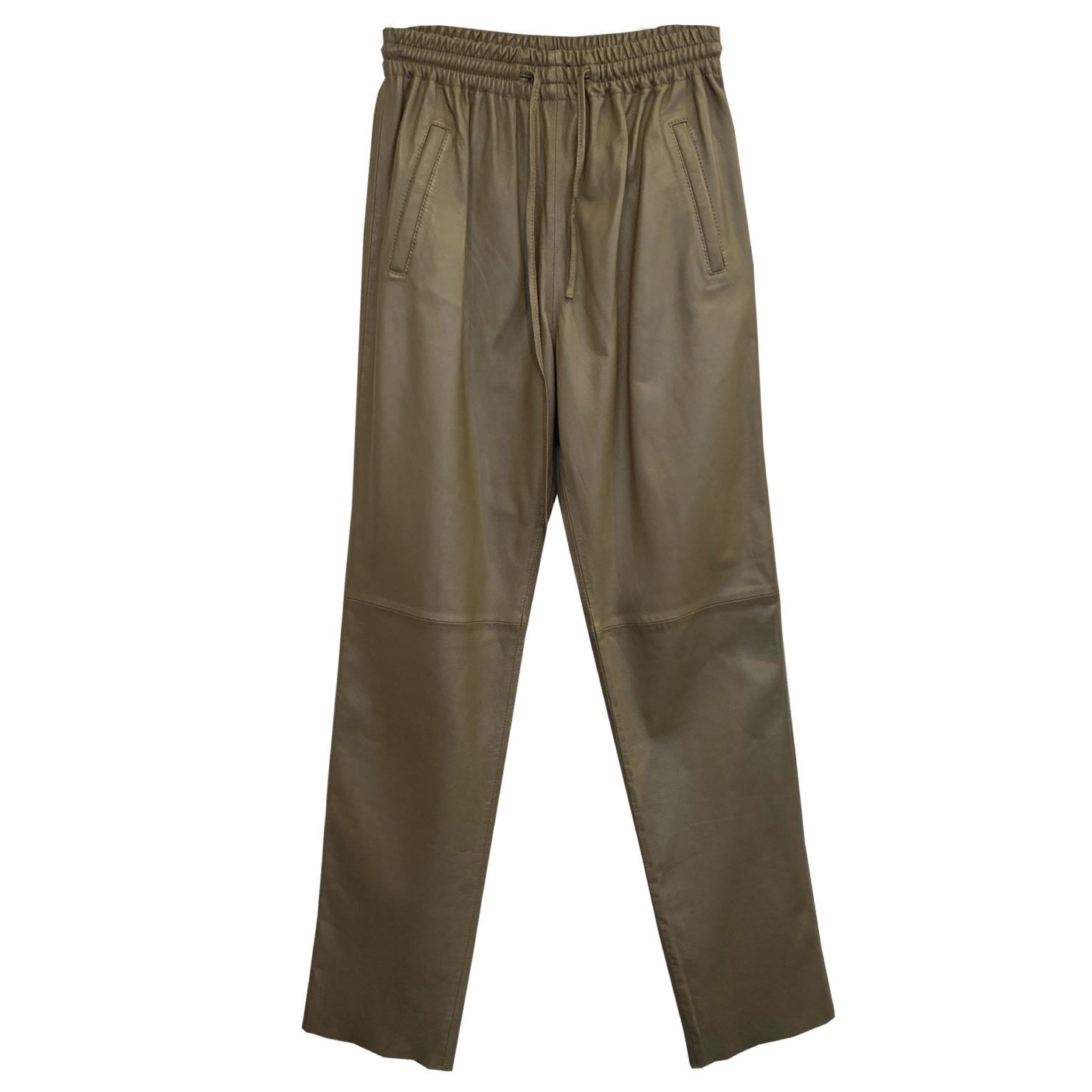 Oakwood Lederhose Braun Vorne