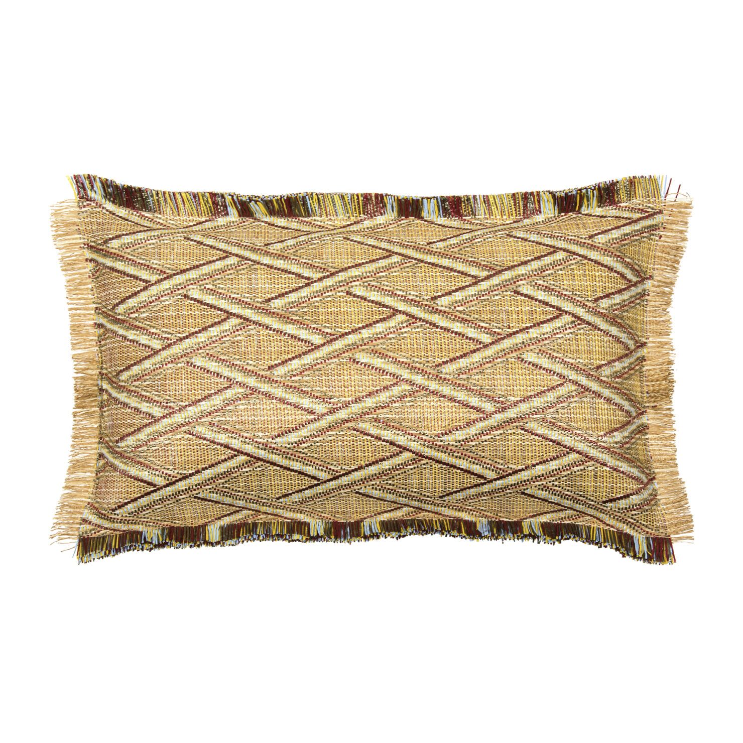 13627 Tulum Cushion Cover 30x50, Natural Mint