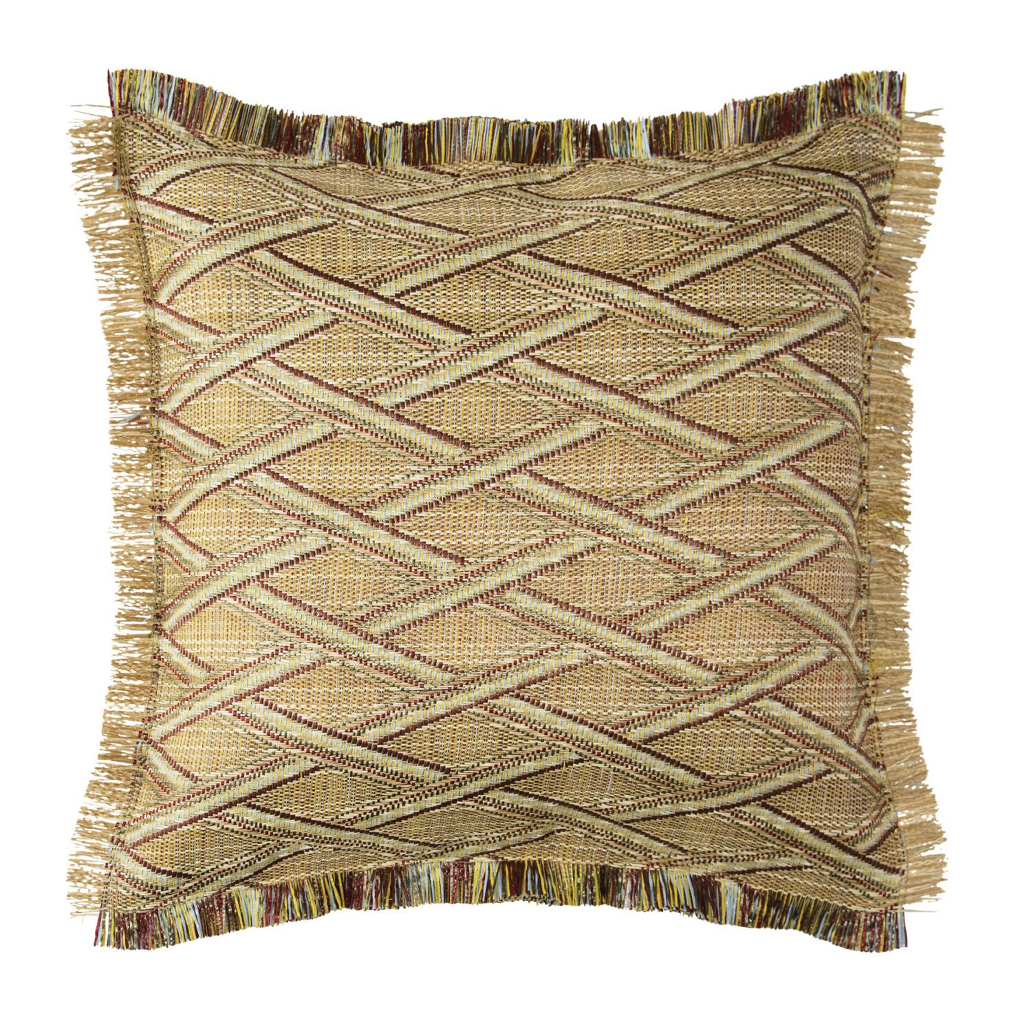 13632 Tulum Cushion Cover 45x45, Natural Mint