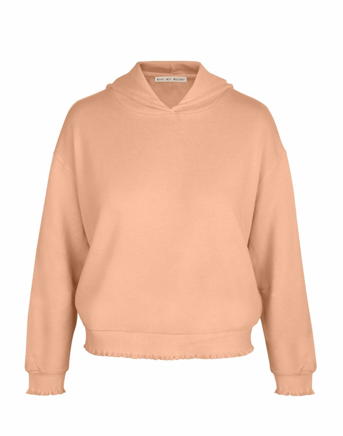 Love Joy Victory Hoodie Sweater Peach (4)