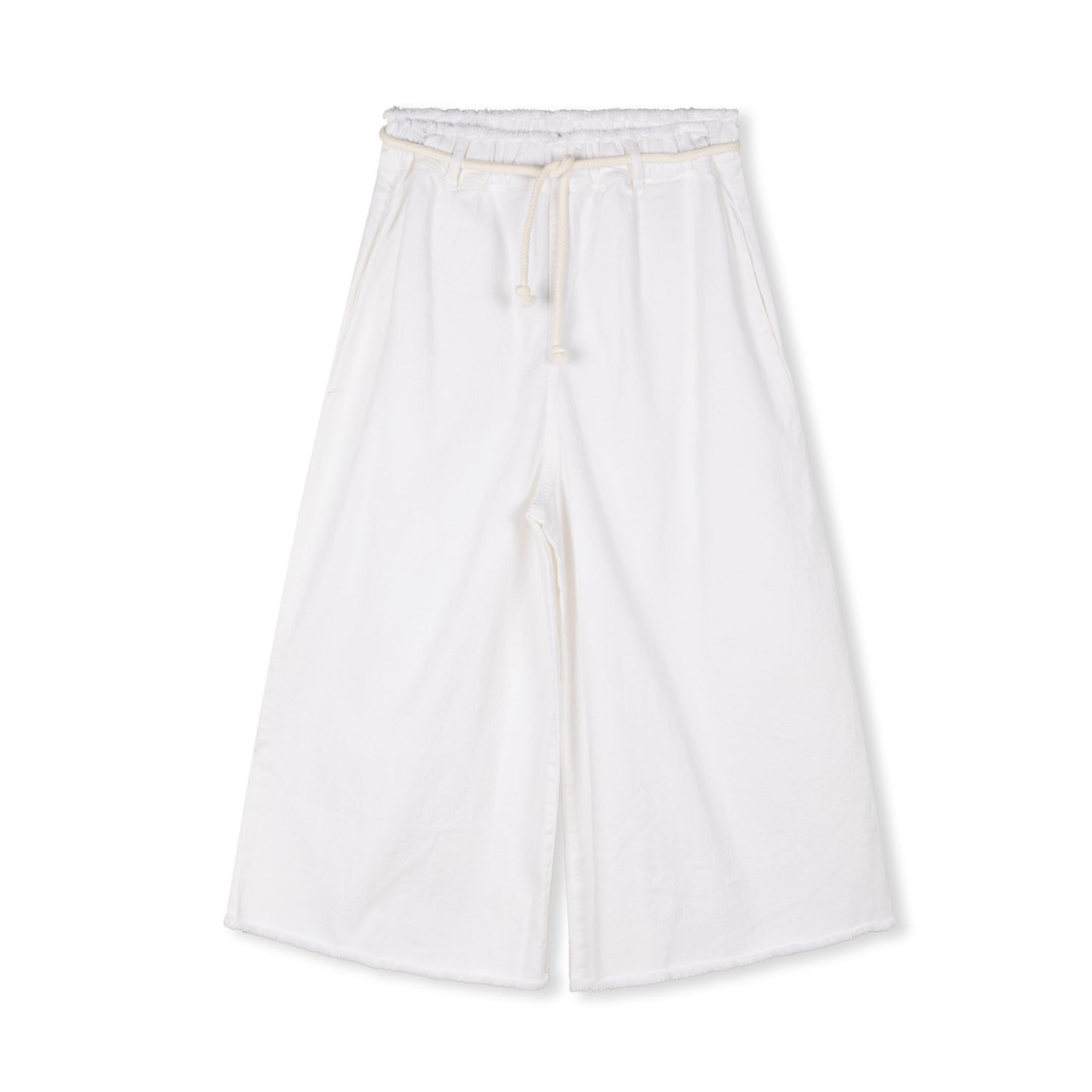 20 062 2201 1001 10days Denim Culotte White