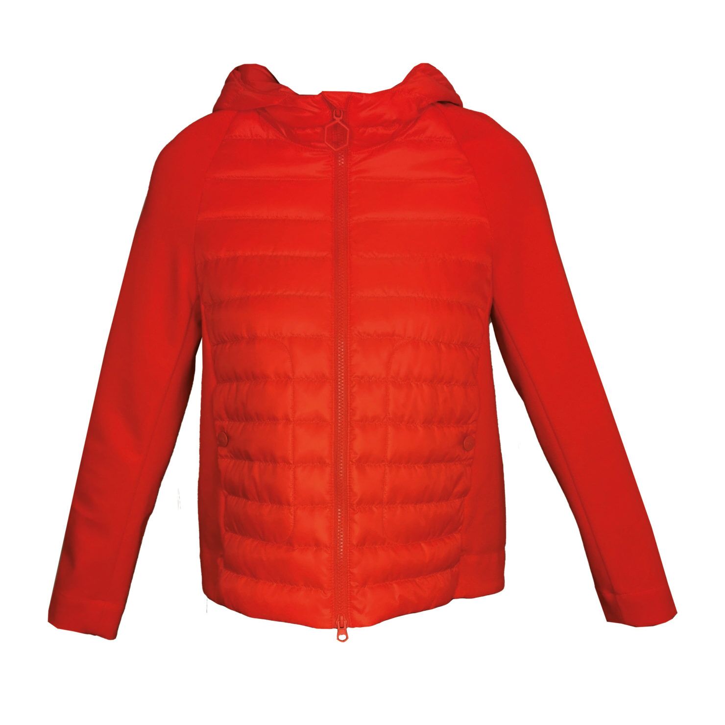 Hox Short Jacket Real Down Rot (1)