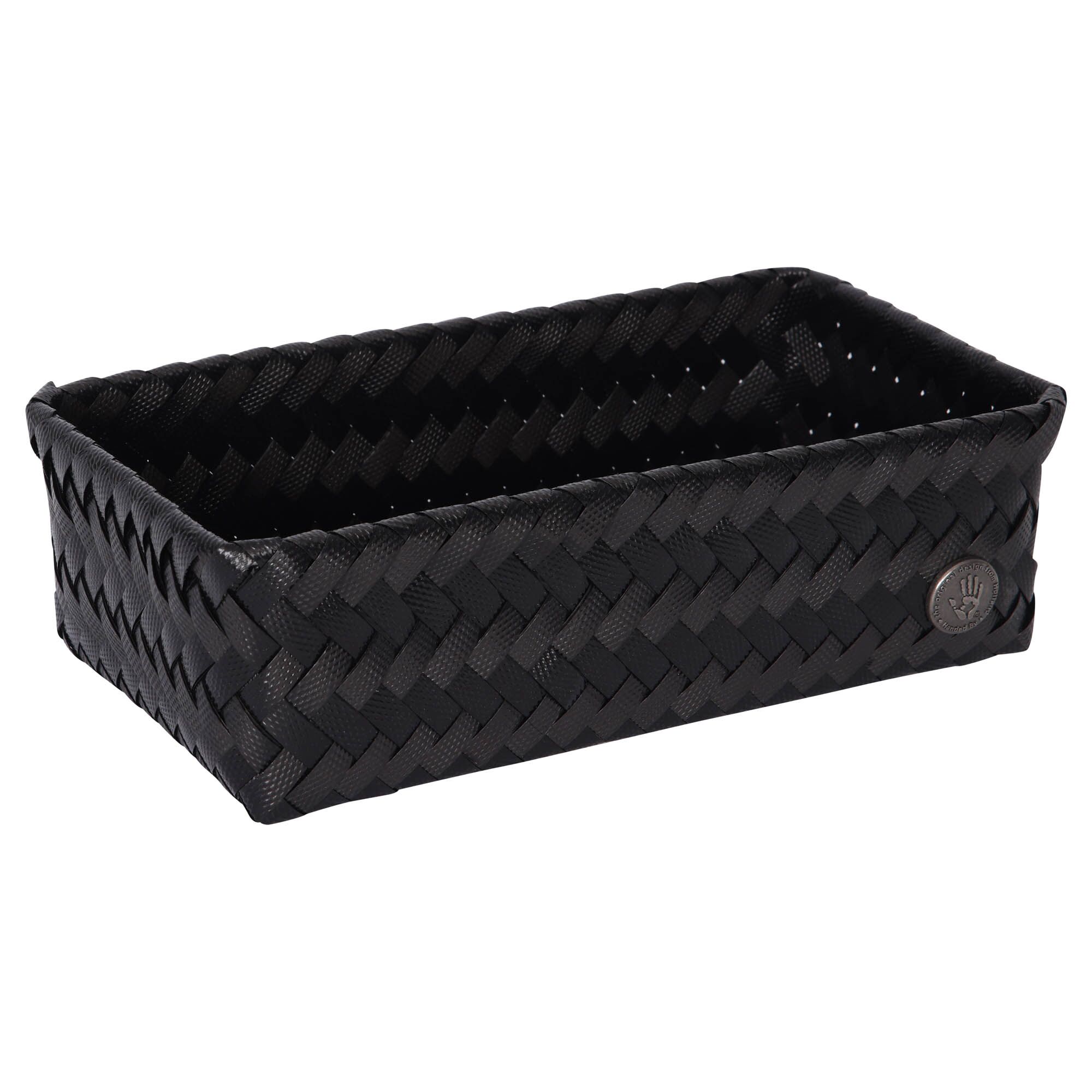 Be06999 Handed By Korb Fit Double Tiny Basket Black