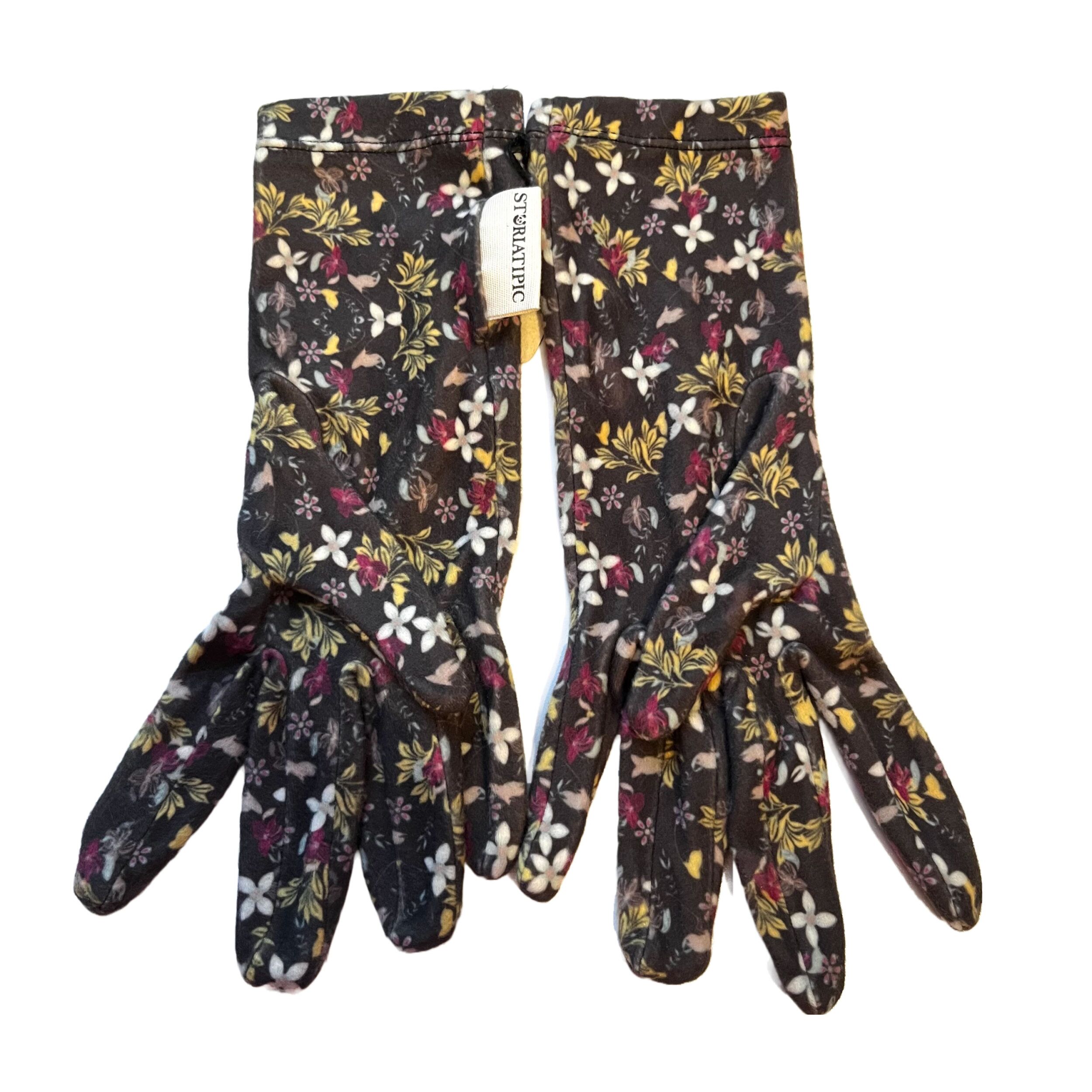 Handschuh Lot Storiatipic Floral Grau Braun