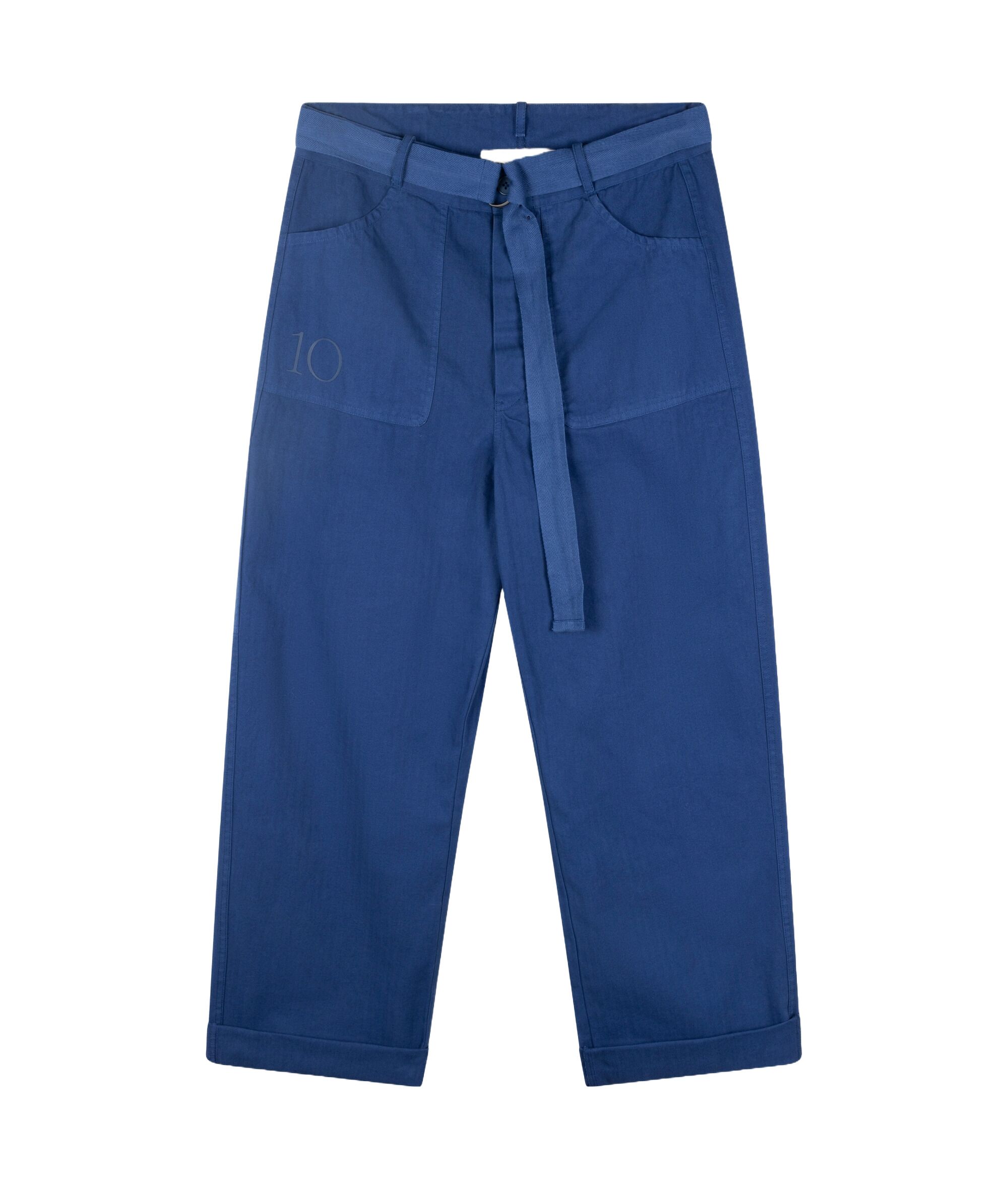 10days Amsterdam Workwear Pants Electric Blue 20 013 3204 (1)