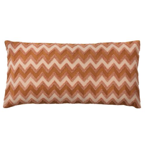 Bungalow-cushion-cover-zig-cinnamon-30x60