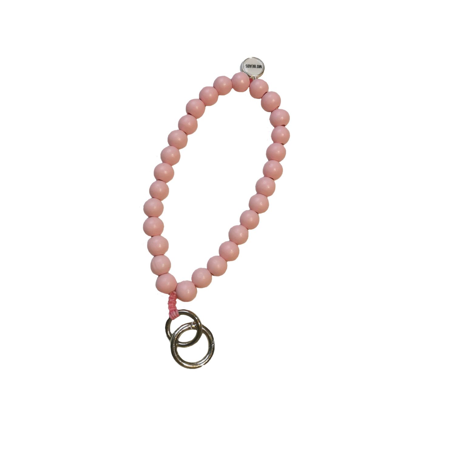 Escapulario Mo'beads Schlüsselanhänger Aus Holzperlen Rosa